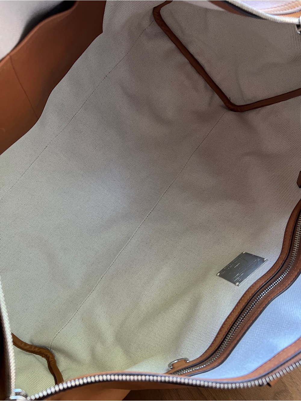 Louis Vuitton Keepall H30 Bandoulière 50 in Millesime Leather Tan - Picture 13 of 16